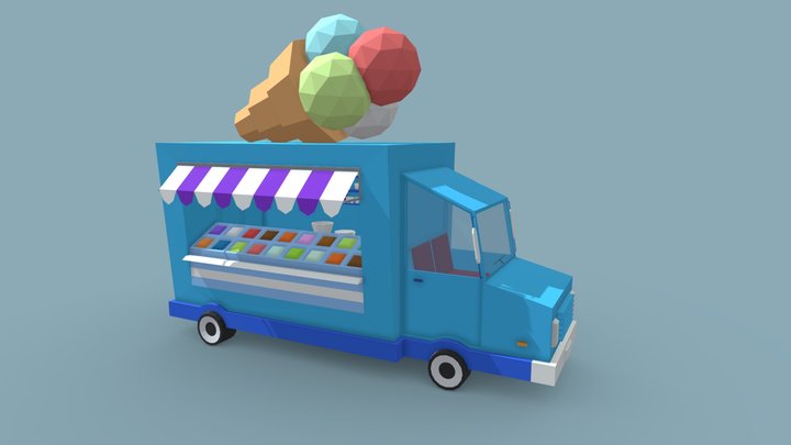 Ice_cream_truck 3D Model