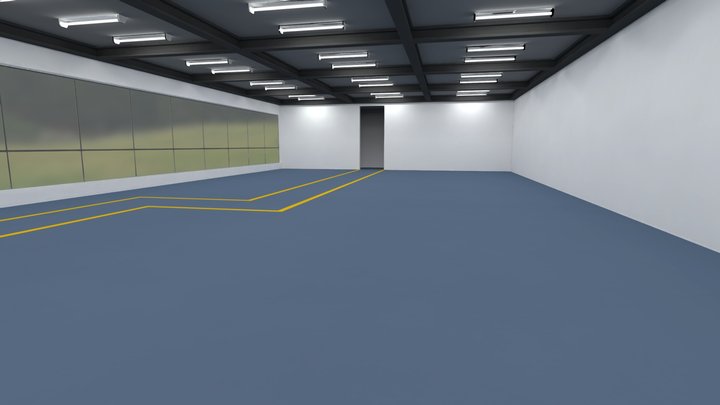 Empty_office 3D Model