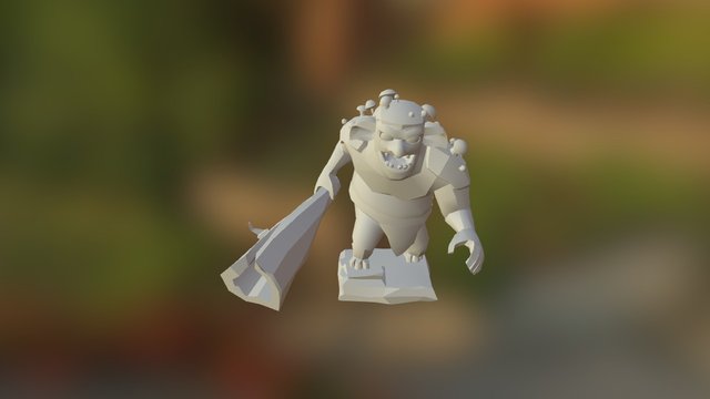 Troll AO 3D Model