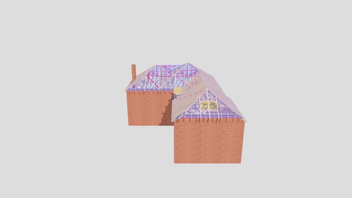 Plot 3 - Cherry Blossom Barn 3D Model