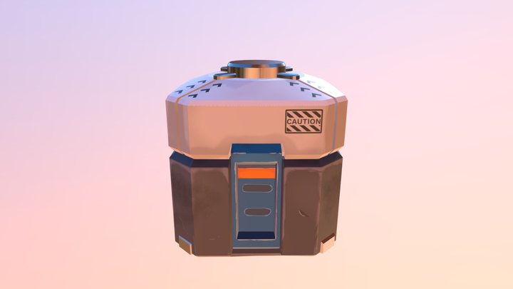Week10_Lootbox 3D Model