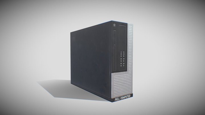 Pc Props - Low Poly 3D Model