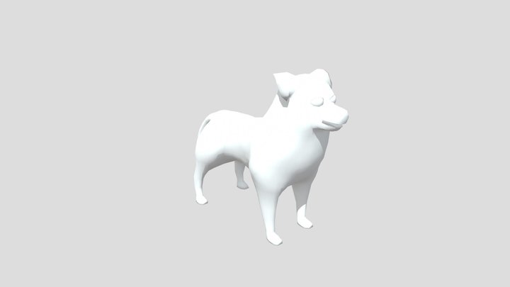 犬(モデル) 3D Model