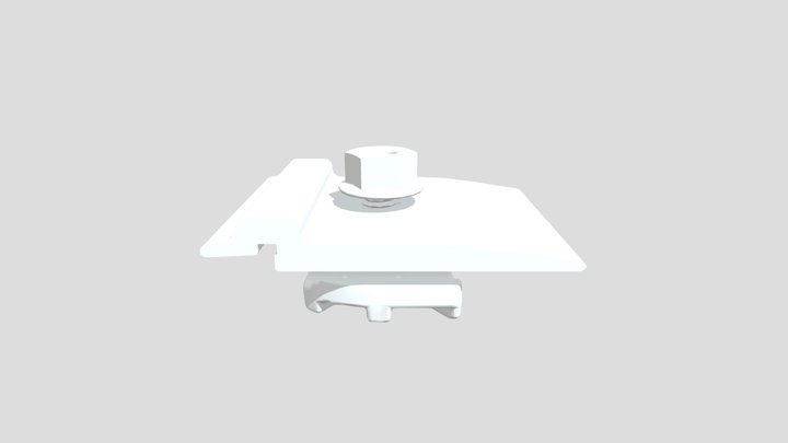 Kreuzschienenverbinder 3D Model