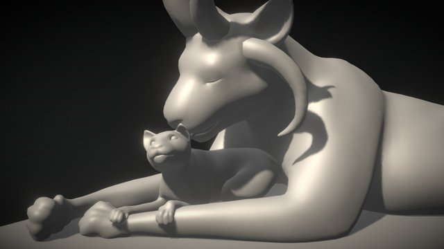 Chion Diorama 3D Model