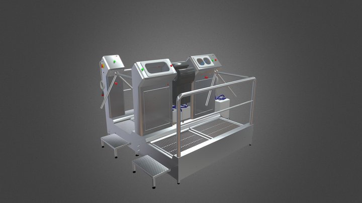 Станция гигиены GRENT 027 P 3D Model
