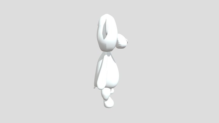 Actual Little Ted Fabric 3D Model