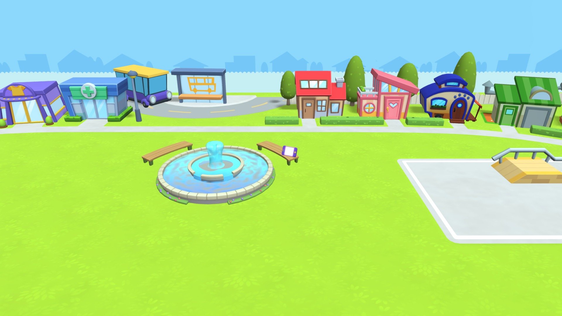 Talking Tom Town Map Free - Download Free 3D model by Tom_Outfit7_2121 ...
