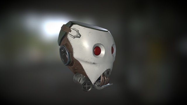 PJCT Protection(sci-fi helmet) 3D Model
