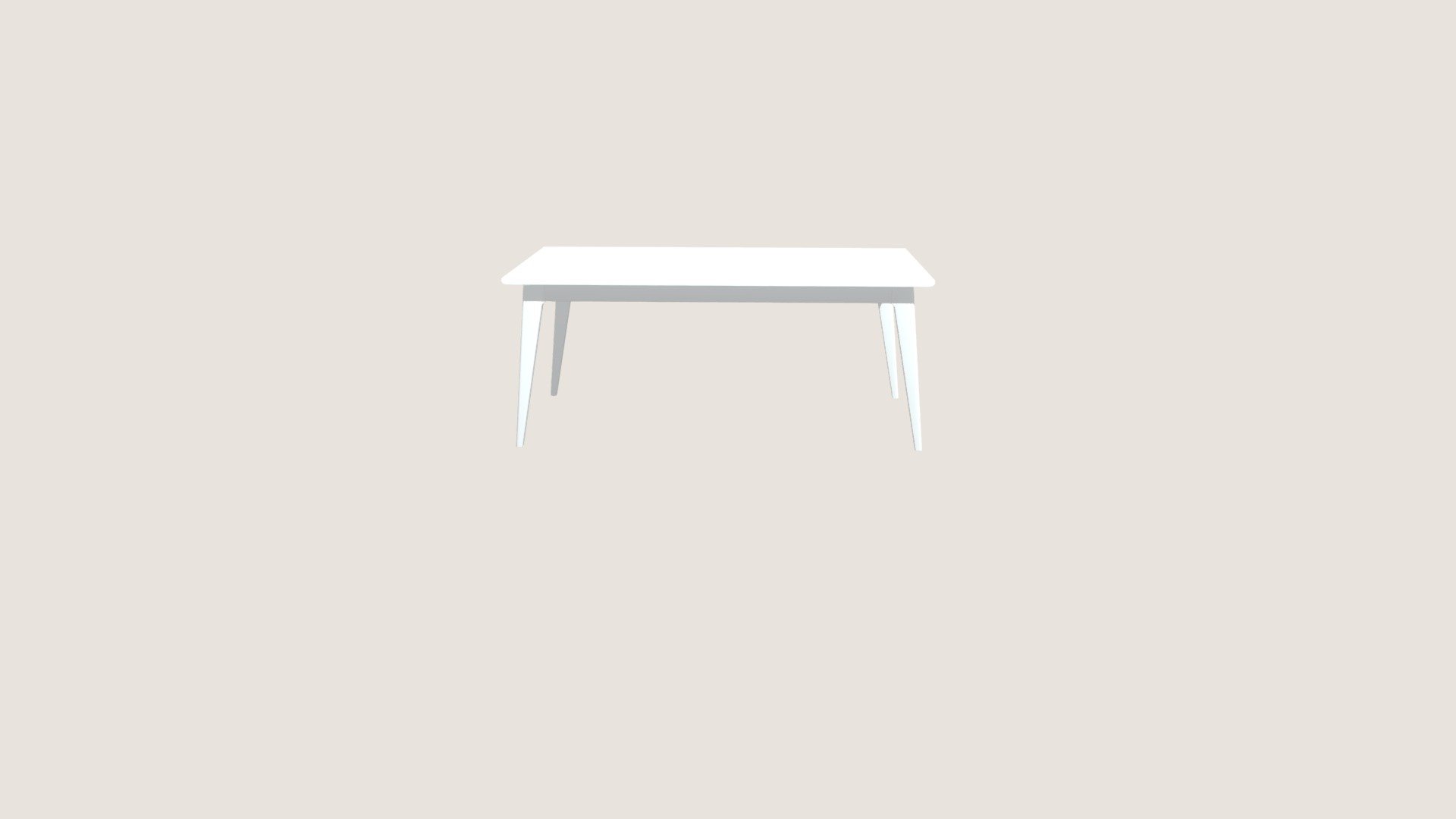 Обеденный стол BROOK 180x90 — Modern Home — Sketchfab embed 3D viewer