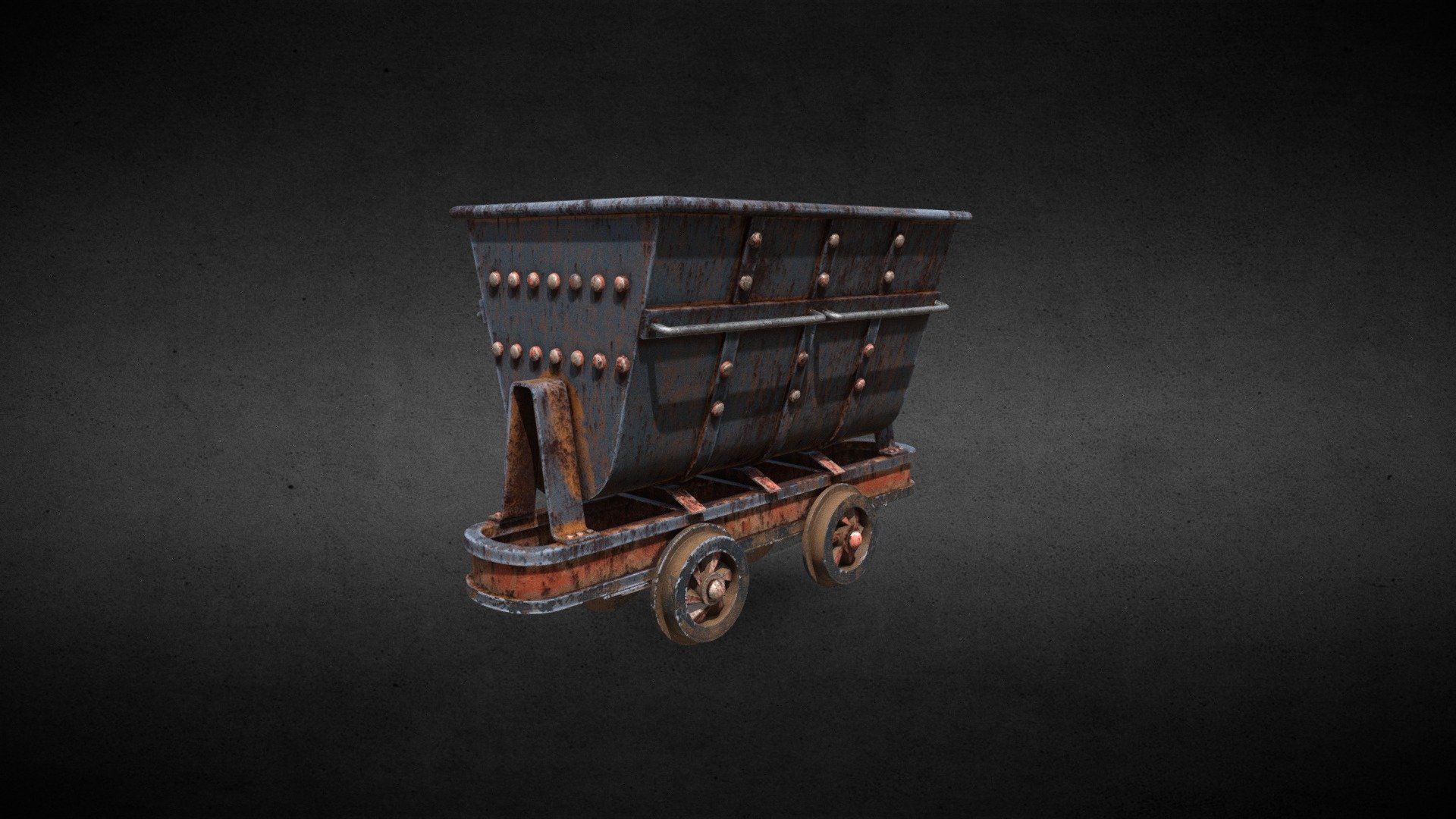 Minecart LowPoly - Download Free 3D Model By AnthonyLavoie [8216da3 ...