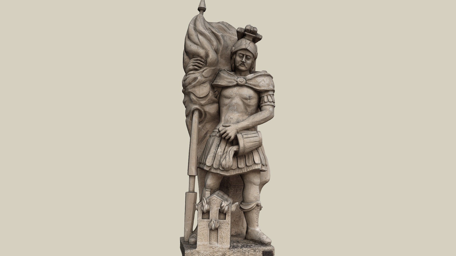 Hl. Florian — Sketchfab embed 3D viewer