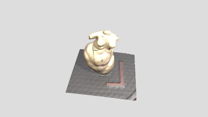 Ameen Sculpture 3D Model