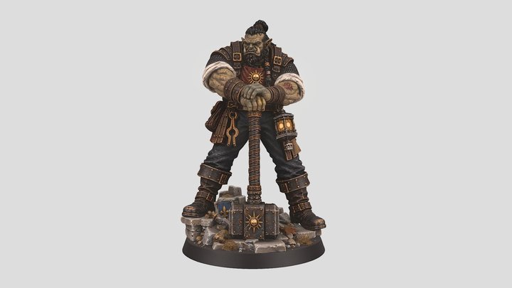 Fantasy Ogre Warrior