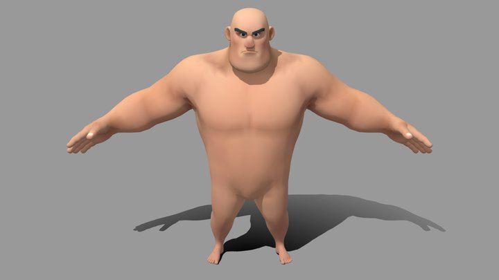 Free Pack - Cartoon Base Mesh – Modello 3D gratuito STL