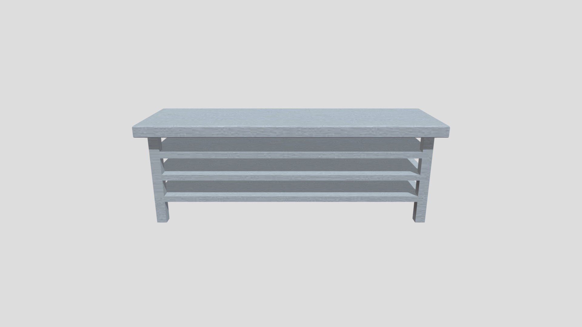 Bench — Sketchfab embed 3D viewer