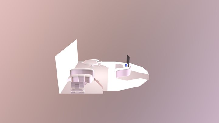 interior NAVE 3D 3D Model