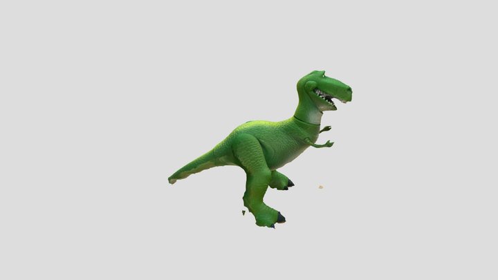 Prova Dinosauro Toystory (realityscan) 3D Model