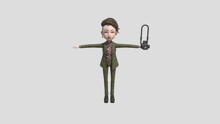 Resident B - Poupelle of the Chimney 3D Model