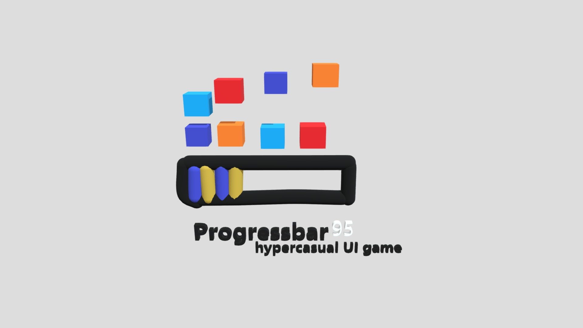 Progressbar 95 Logo (3D) - Download Free 3D Model By GamesWilliam ...