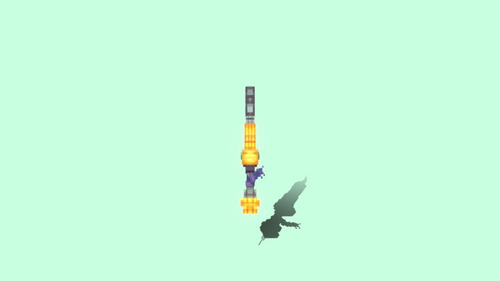 Crystalline Sword 3D Model