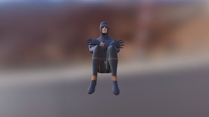 Sit-up 3D Model