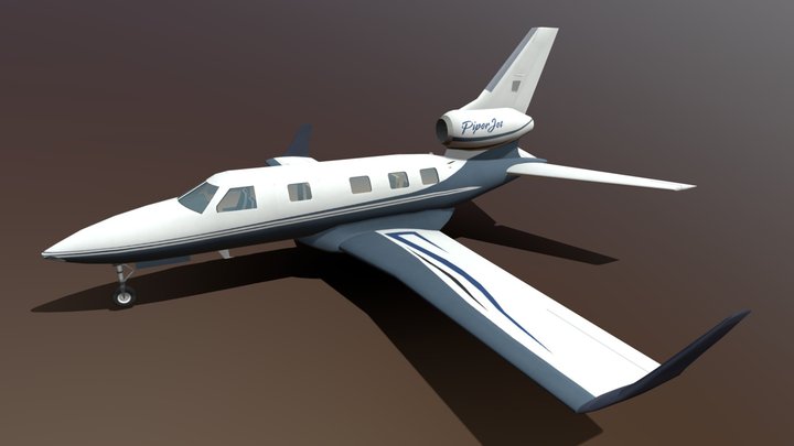 Piper Pa 47 PiperJet – Modello 3D gratuito STL