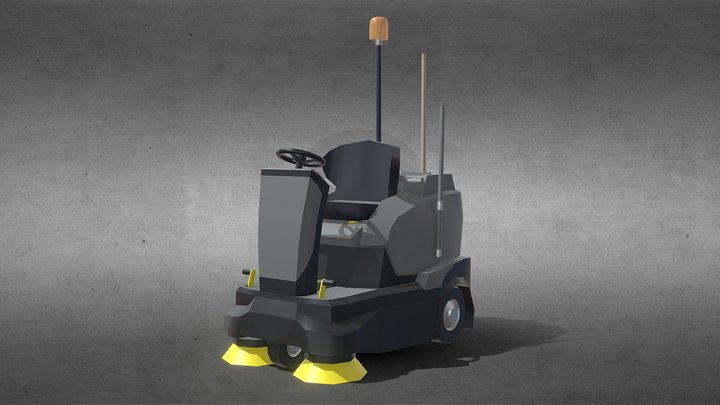 Floor-Sweeper draft 3D Model