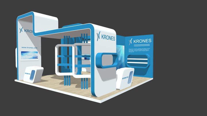 3D Exhibition 3D Model