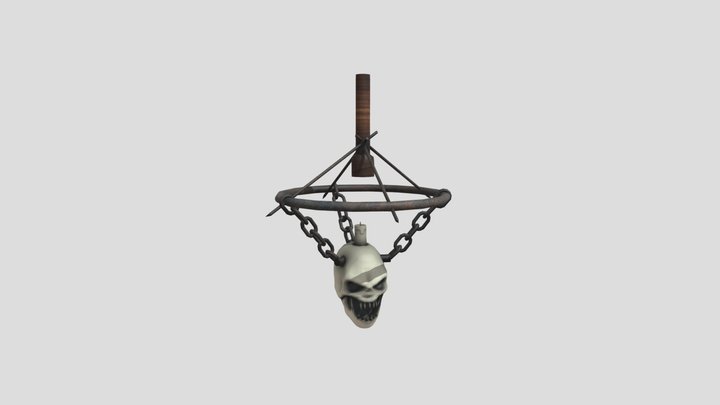 dead room lamp 3D Model