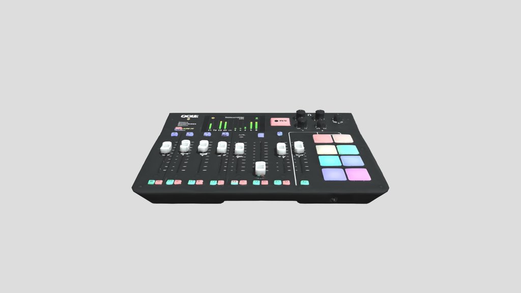 RODE Caster_ Pro_Podcast mixer_obj