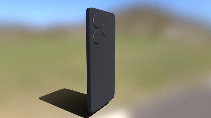 Tecno Pop 8 Phone 3D Model