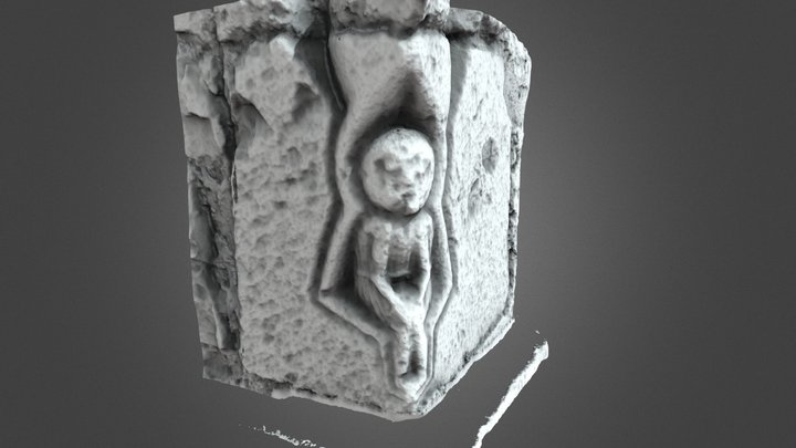 Fore Abbey - Nave Figure 3D Model