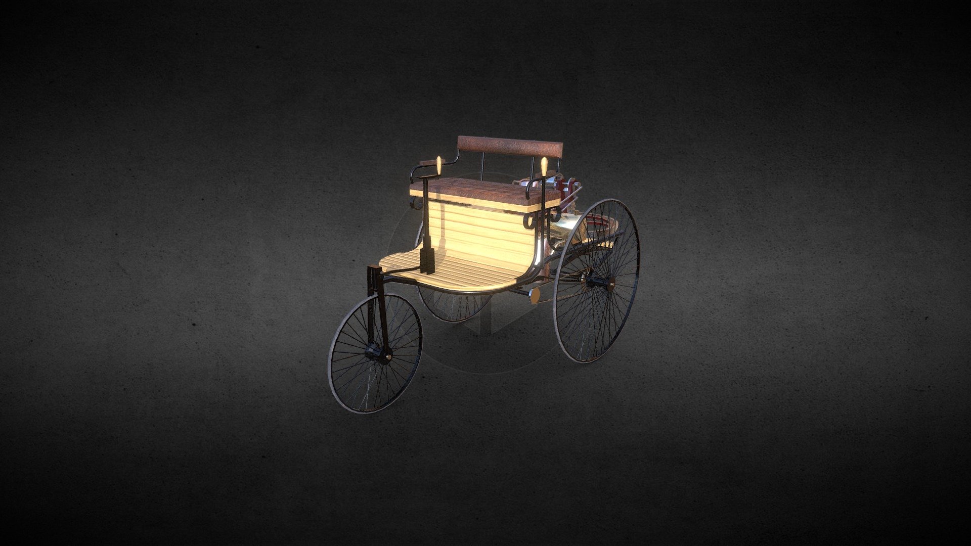 Krzysztof Stolorz - 1886 Benz Patent-Motorwagen Nummer 1 (MP)