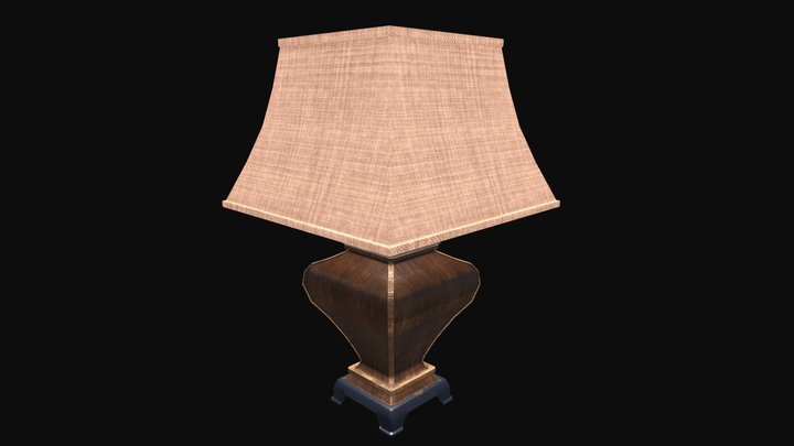 3d bed lamp