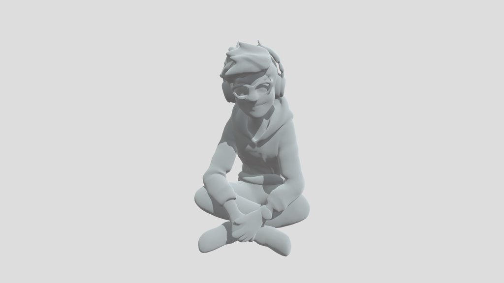 Indian teenage boy character