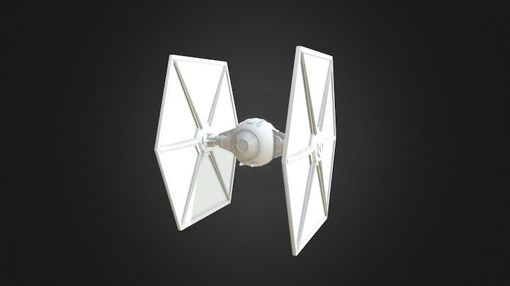 TIE fighter 3D Model