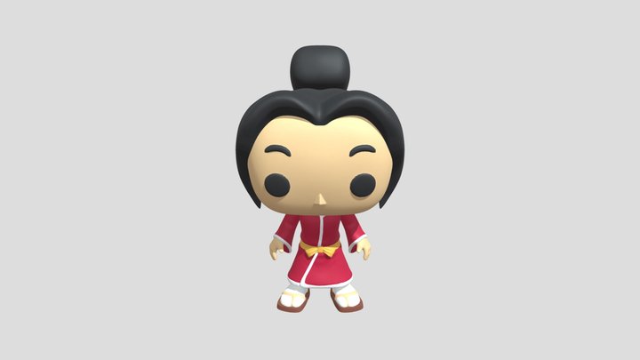 Boneco Funk Pop 3D Model