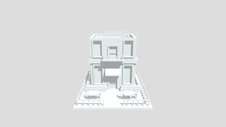 Restaurant 2 3D Model