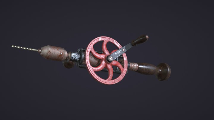 GAP - Millers Falls No. 980 Drill - Tim H 3D Model