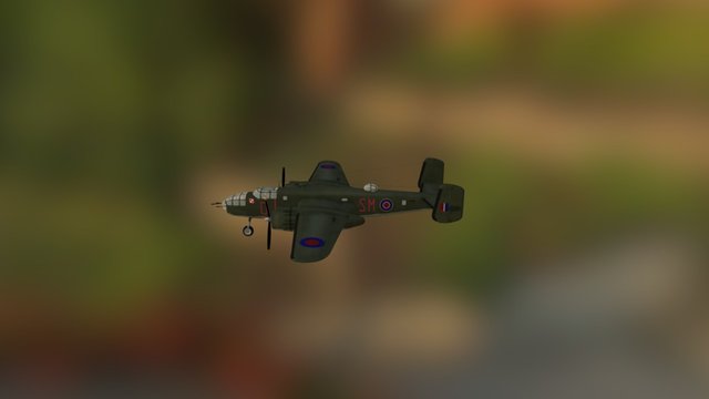 North American B-25 Mitchell 3D Model