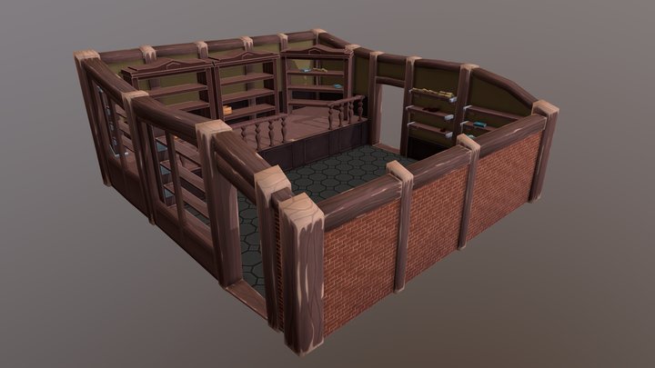 Magic Store 3D Model