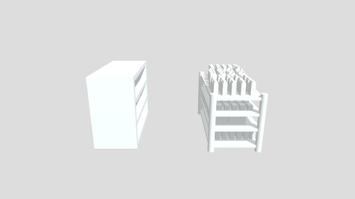Shelfs 3D Model