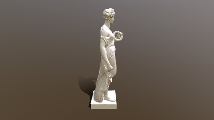 Flora Statue - Sewerby Hall (Model Only) 3D Model