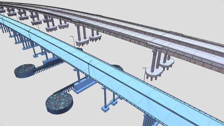 Dupont bridge Existing +Proposed (stn) 3D Model