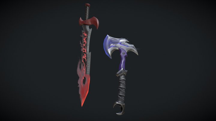 Valorant_ knife reaver 3D Model