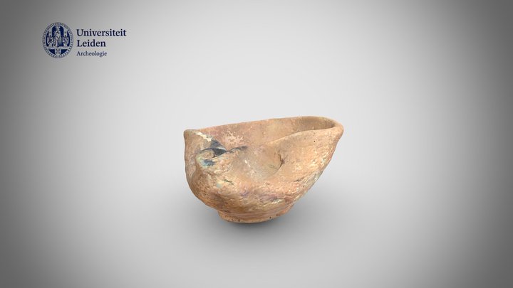 Late Bronze age oil lamp 3D Model