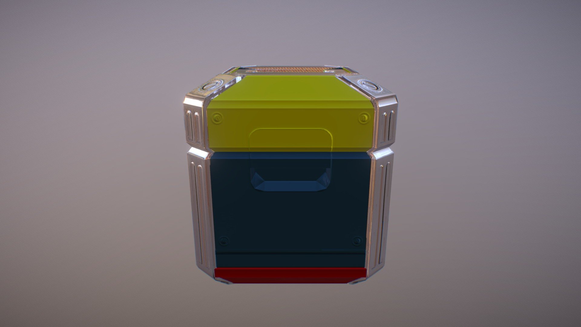 Scifi Crate - 3D model by ArranB [82258df] - Sketchfab