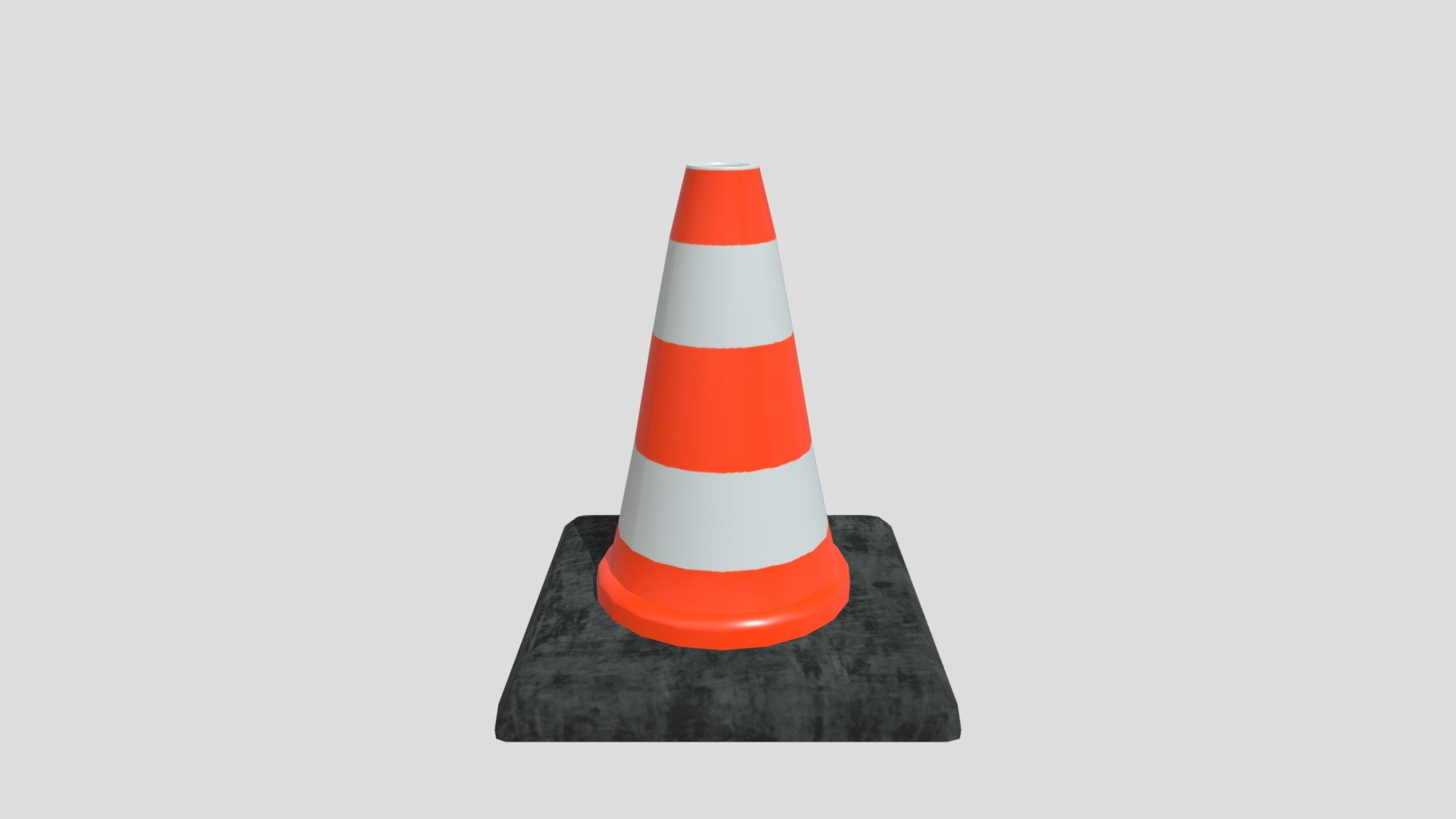 Traffic Cone - Download Free 3D model by Adam Nunn (@nunny117) [8225eac ...