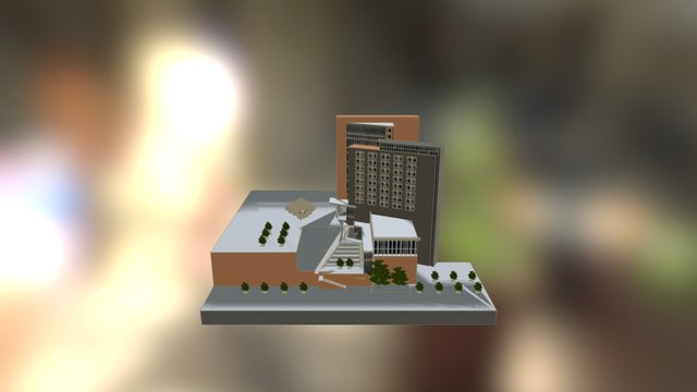 GRADUATE HOUSE 3D Model